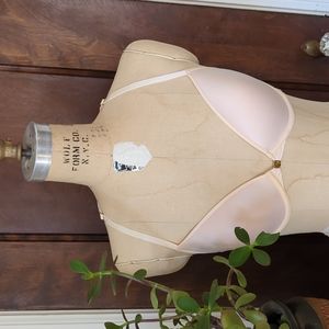 LIKE NEW | ThirdLove | Front Closure Lace Racerback - 32D - Soft Pink